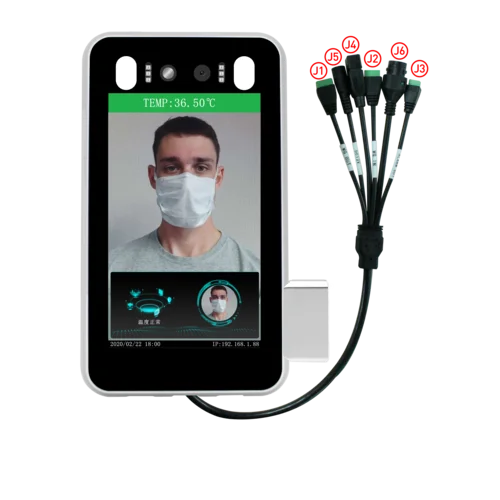 Терминал биометрический OMNY BASE FRT2, 2Мп (1920x1080) 30к/с,4.5mm F1.2, c распознаванием лиц, измерением температуры тела, поддержка Wiegand 26/34